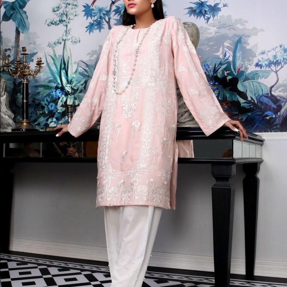 Pakistani designers shirt party wear